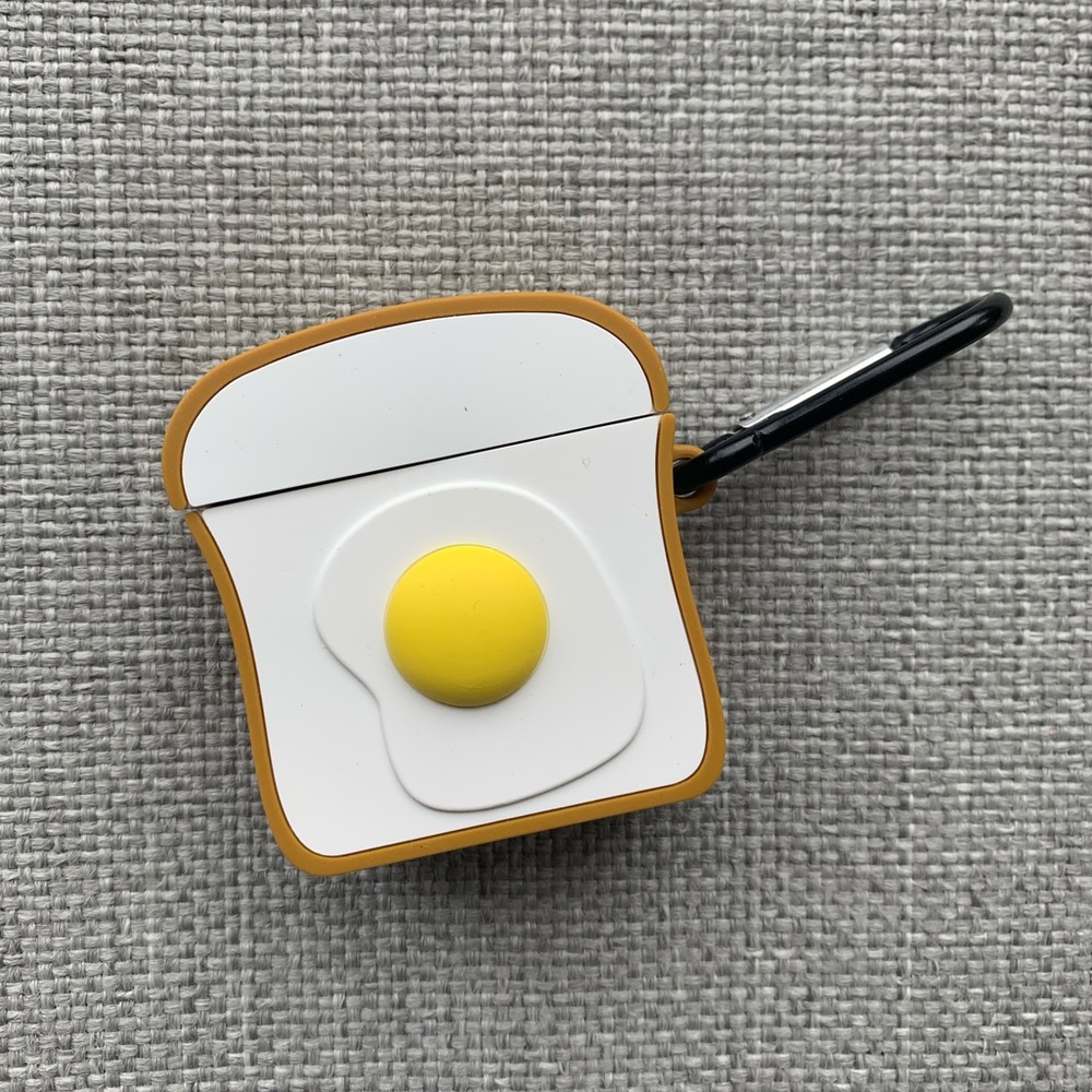NWOT Egg Toast AirPod Case
